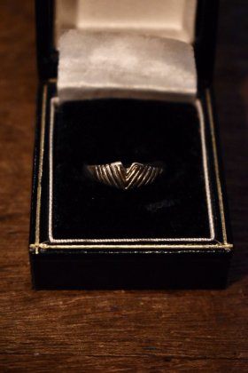  Ρvintage silver  10k gold ring ơ С    