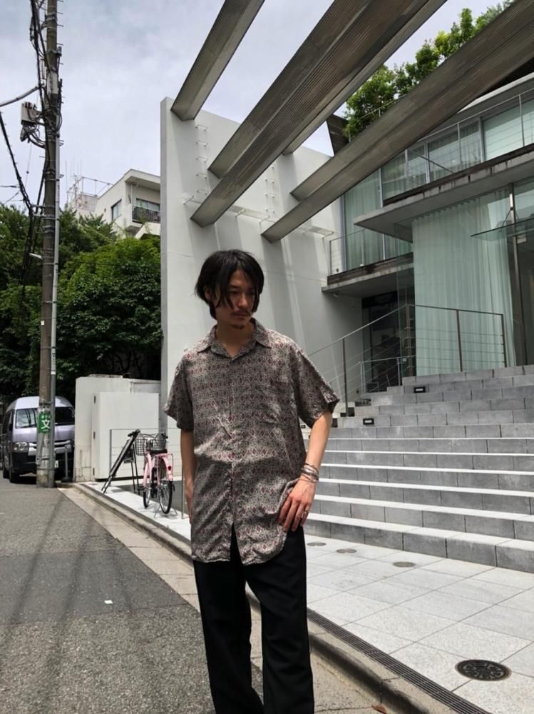 COLORE】ヴィンテージ S/S シルクシャツ【1990's-】Vintage