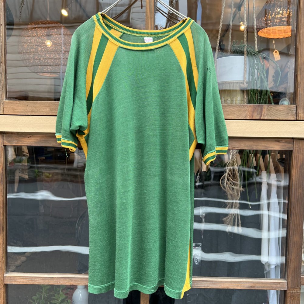 ヴィンテージ フットボール T シャツ【Russel Southern co.】【1960's-】Green