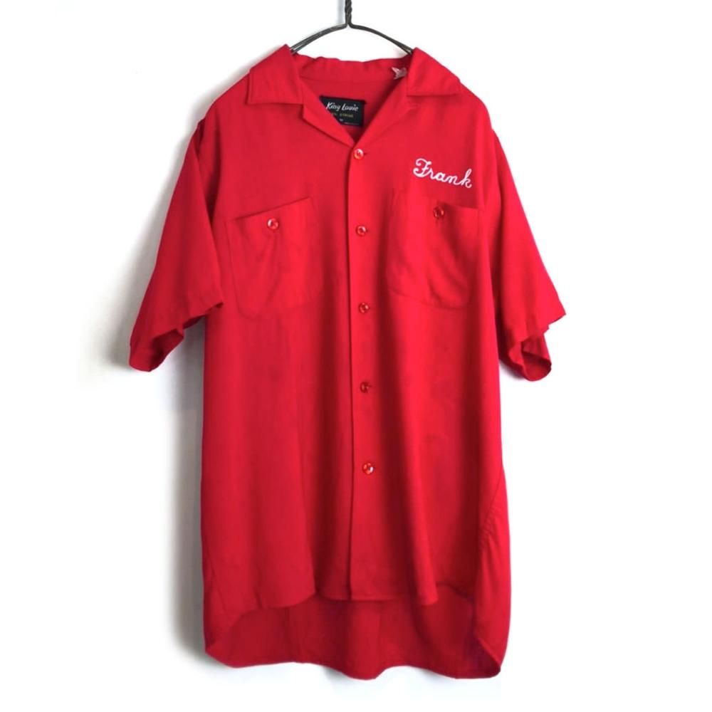 【King Louie TEN STRIKE】ヴィンテージ ボーリングシャツ【1950s-】Vintage Bowling Shirt