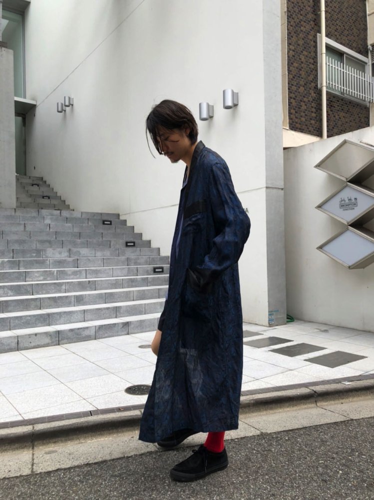 【Imperial】ヴィンテージ レーヨンガウン【1960's-】Vintage Rayon Jacquard Robe