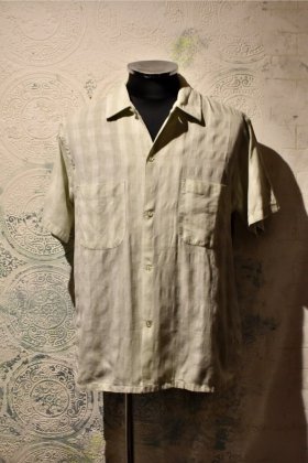  Ρus 1960s cotton jacquard s/s shirt