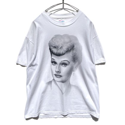  ΡI LOVE LUCYۥơ ץ Tġ1990's-Vintage Print T-Shirt