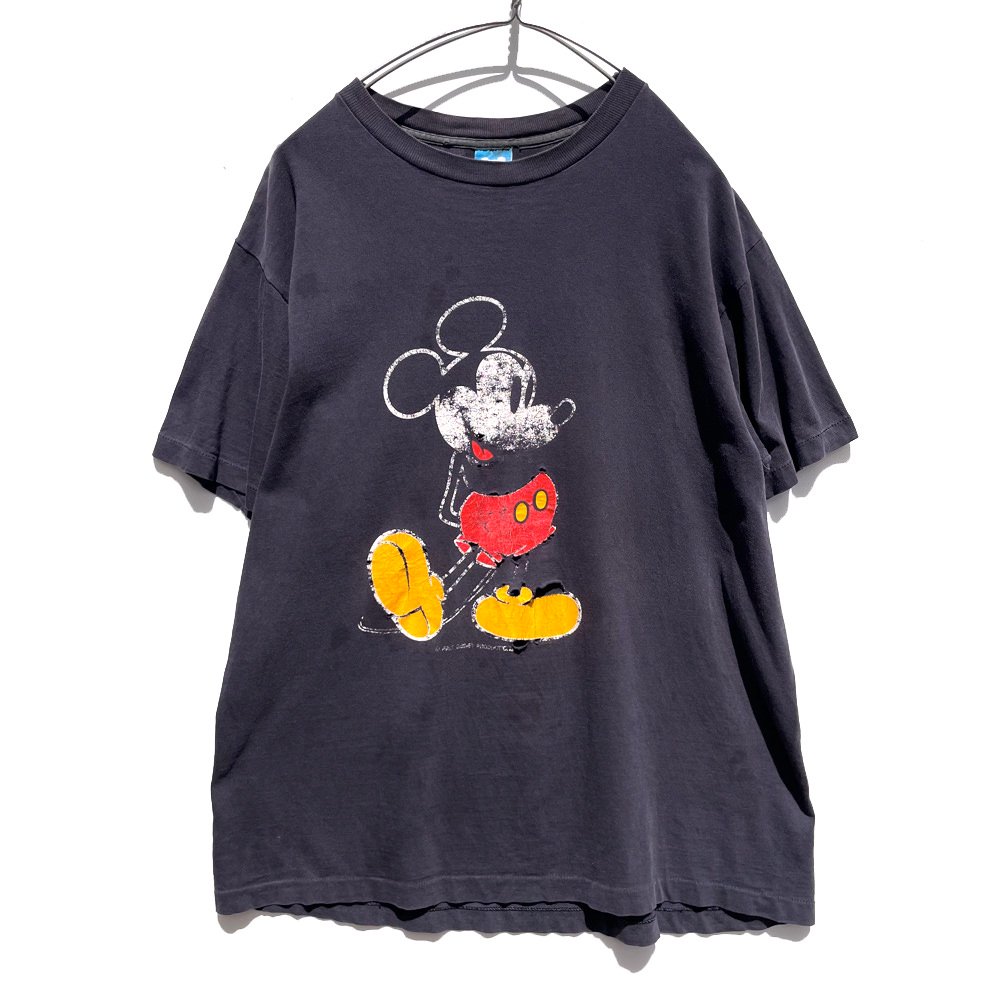 オールドミッキー【Mickey - Made In USA】ヴィンテージ プリント Tシャツ【1970's-】Vintage Print T-Shirt