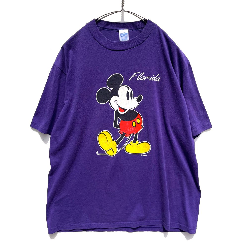 オールドミッキー【Mickey - Made In USA】ヴィンテージ プリント Tシャツ【1990's-】Vintage Print T-Shirt