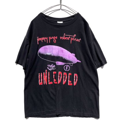  Ρjimmy page & robert plantۥơ  ĥTġ1995'sVintage UNLEDDED Tuor T-Shirt