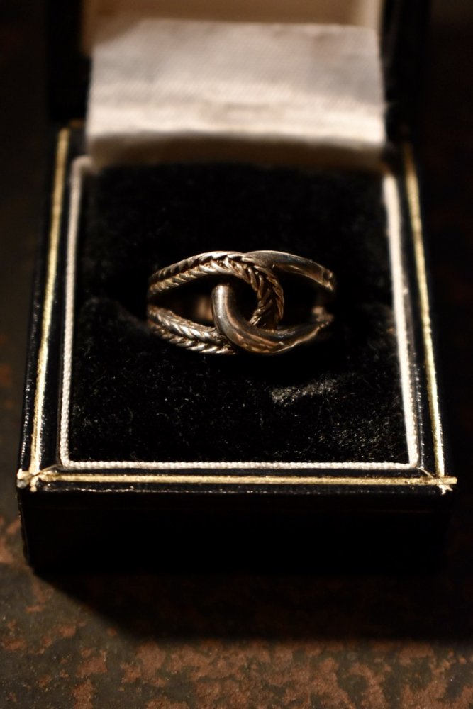 vintage rope motif silver ring ヴィンテージ ロープモチーフ シルバーリング