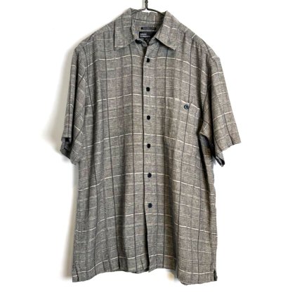  ΡMarc Edwardsۥơ S/S ͥ󥷥ġ1990's-Vintage Short Sleeve Linen Shirt