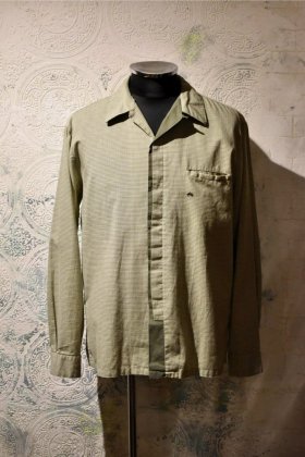  Ρus 1960s cotton open collar shirt