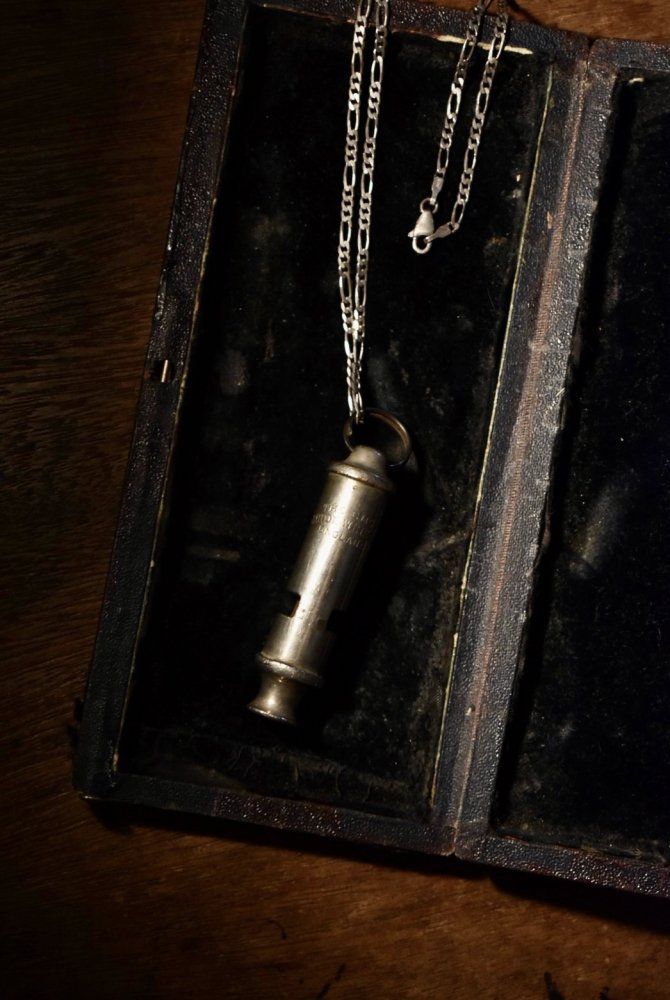 古着 通販 British mid 20th whistle necklace 20世紀中期 イングランド ヴィンテージ ホイッスル ネックレス 