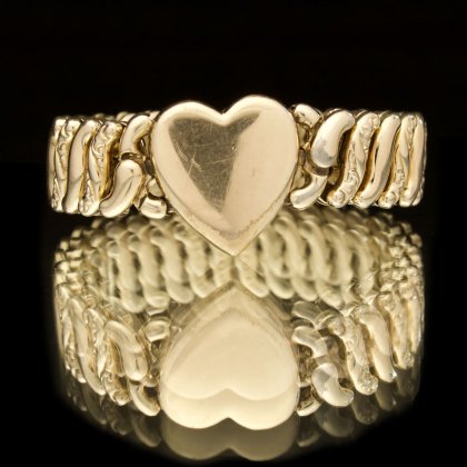  Ρơ ȥϡ ֥쥹åȡ1920'~ۡGold Field Heart Shaped Top