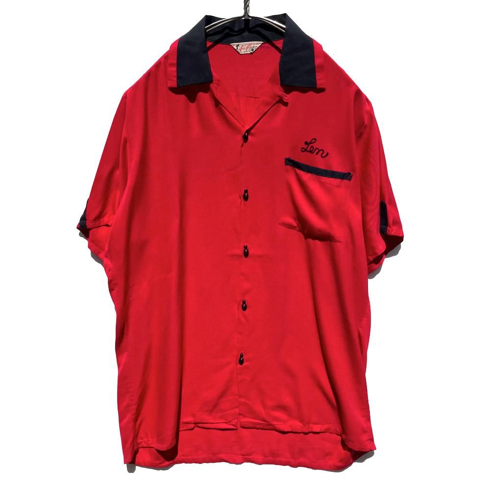 Air-Blo】ヴィンテージ レーヨン ボーリングシャツ【1960's-】Vintage