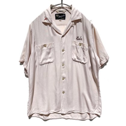  ΡKing Louie Rite-Roll Collarۥơ 졼 ܡ󥰥ġ1950's-Vintage Bowling Shirt