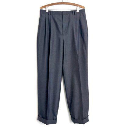  ΡEXECUTIVECOLLECTIONۥơ 2å ȥ饦1980's-Vintage 2tuck Trouser