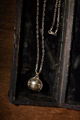  Ρvintage silver gimmick ball necklace ơ ߥåܡ ͥå쥹 