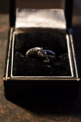  ΡBelphegol Zoo vintage horse motif silver ring ơ ۡ   