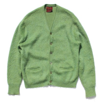 古着 通販　ヴィンテージ モヘア カーディガン【Sears TRADITIONAL COLLECTION】【1960's-】Lime Green