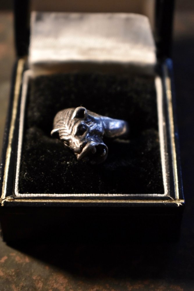 Belphegol Zoo vintage silver tiger motif ring ヴィンテージ タイガーモチーフ シルバー リング