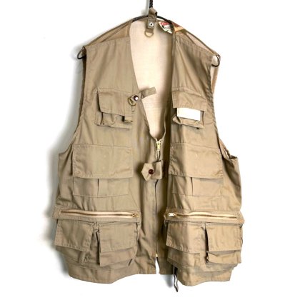  ΡWORLD FAMOUSۥơ եå󥰥٥ȡ1980's-Vintage Fishing Vest