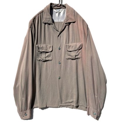  ΡPILGRIMۥơ 졼󥮥Х ץ󥫥顼ġ1950's-Vintage Rayon Shirt