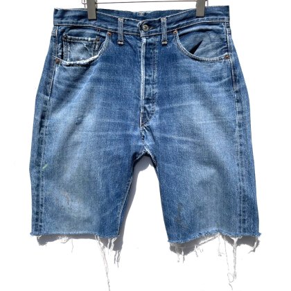  Ρ꡼Х 501 ӥåELevis - 501 Big Eۡ1960's-Vintage Cut Off Denim Shorts