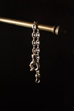 古着 通販　Vintage Jewelry Expo silver chain bracelet ヴィンテージ シルバー ブレスレット 