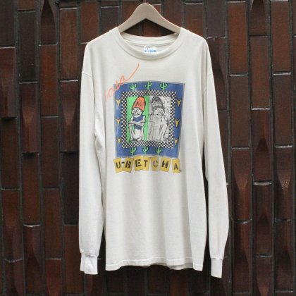  Ρơ L/S T ġCasa U-BETCHA A TACO CLUBۡLate 1980's-Mexican Design