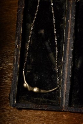 古着 通販　Vintage Jewelry Expo female motif silver necklace ヴィンテージ シルバー ネックレス 