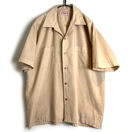  ΡEATONSۥơ S/S ץ󥫥顼ġ1970's-Vintage S/S Open Collar Shirt