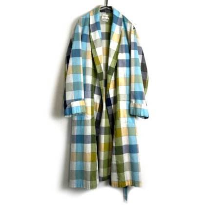 古着 通販　【roytex】ヴィンテージ ガウン ローブ【1960's-】Vintage Plaid Robe
