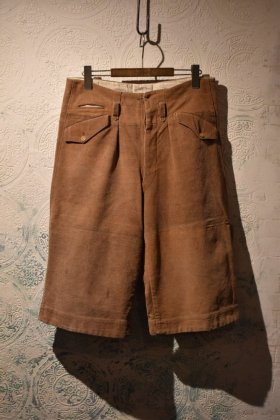  ΡJapanese 1940s hemp half pants