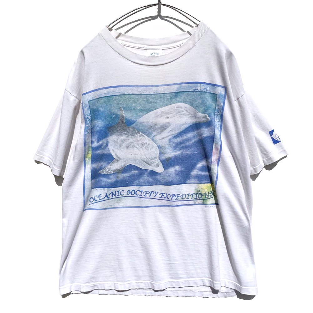 古着 通販 【DOWN TO EARTH - Made In USA】ヴィンテージ アートプリント Tシャツ 【1990's-】Vintage Print T-Shirt