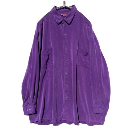  ΡTianello - Made In USAۥơ ƥ󥻥롦졼󥷥ġ1980's-Vintage Tencel Rayon Shirt