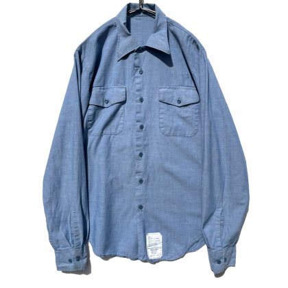  ΡU.S.NAVYۥơ ֥졼ġ2001'sVintage Chambray Shirts