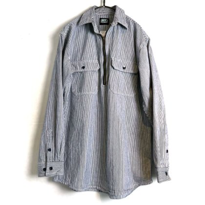  ΡKEYۥơ ҥå꡼ȥ饤 ץ륪Сġ1990's-Vintage Pullover Hickory Denim Work Shirt