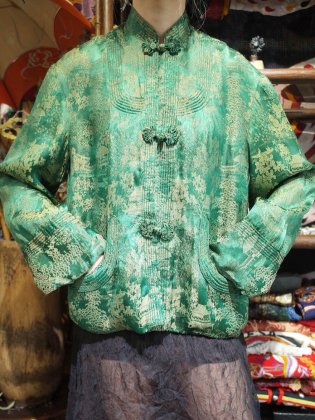  Ρc.1950~60s Green China Jacket