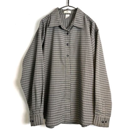  ΡNWB CASUALSۥơ åġ1980's-Vintage Long Sleeve Plaid Shirt