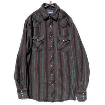  ΡWranglerۥơ ȥ饤 åȥͥ 󥷥ġ1990's-Vintage Western Shirt