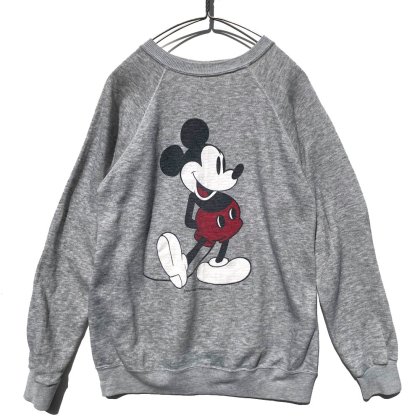  Ρ ߥåMickey - Made In USAۥơ ǥˡե åȥġ1980's-Vintage Sweat Shirt