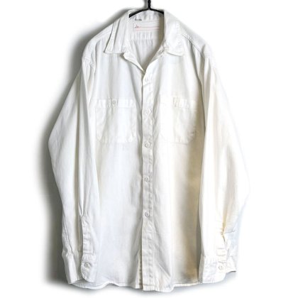  Ρơ ץ󥫥顼 ġ1960's-Vintage Open Collar Work Shirt