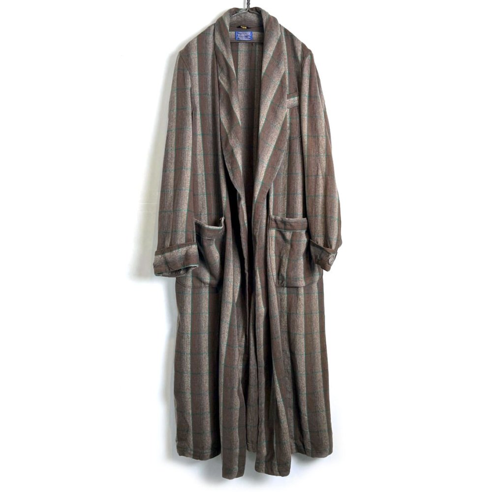 ペンドルトン【PENDLETON】ヴィンテージ ストライプ ウールガウン【1950's-】Vintage Wool Robe | 古着 通販  ヴィンテージ古着屋 | RUMHOLE beruf - Online Store 公式通販サイト