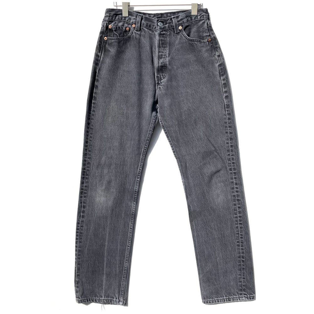 リーバイス 501 ブラック【Levis 501-0660 Made in USA】【1990's-】Vintage Black Denim  Pants W-28