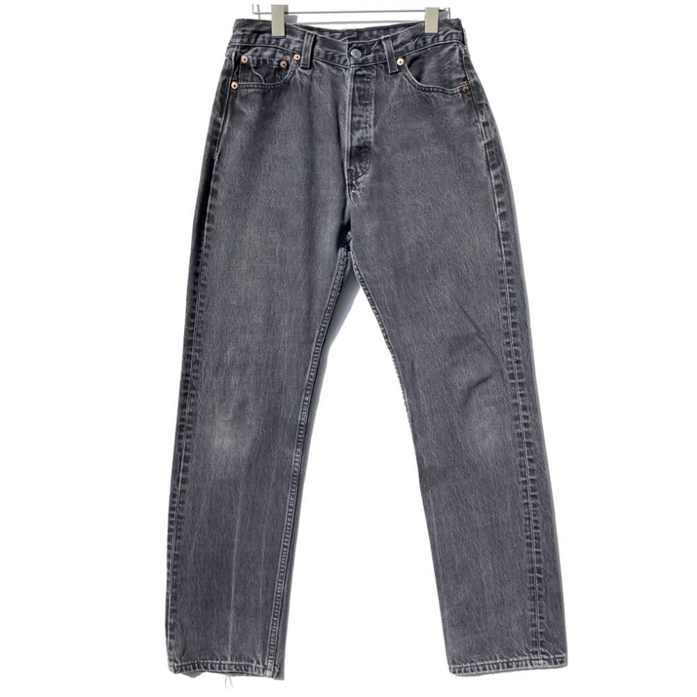 LEVI’S 501 BLACK (後染め) DENIM PANTS