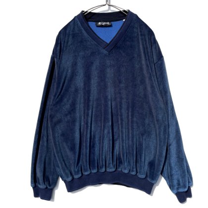  ΡAlan Stuart - Made In USAۥơ ٥ Vͥå ȥåץ1990's-Vintage Velour Tops