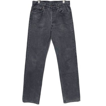 古着 通販　リーバイス 501 ブラック【Levis 501-0660 Made in USA】【1990's】Vintage Black Denim Pants W-31
