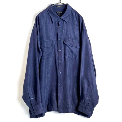  ΡVAN HEUSENۥơ եɥġ1990's-Vintage Fake Suede Shirt