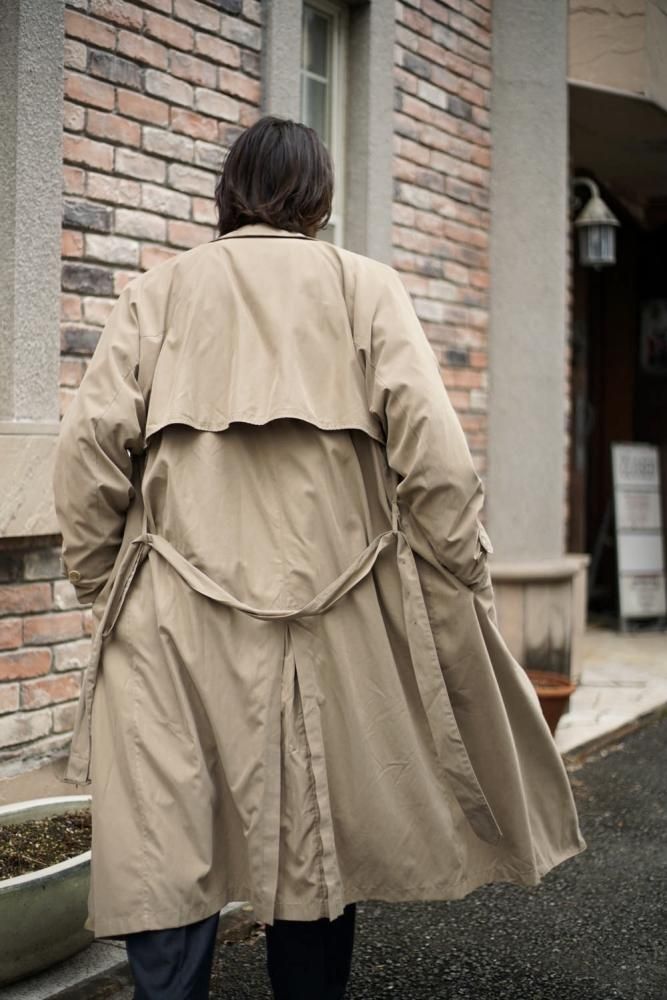 LONDON FOG Trench Coat × Double Breasted Set Up Style