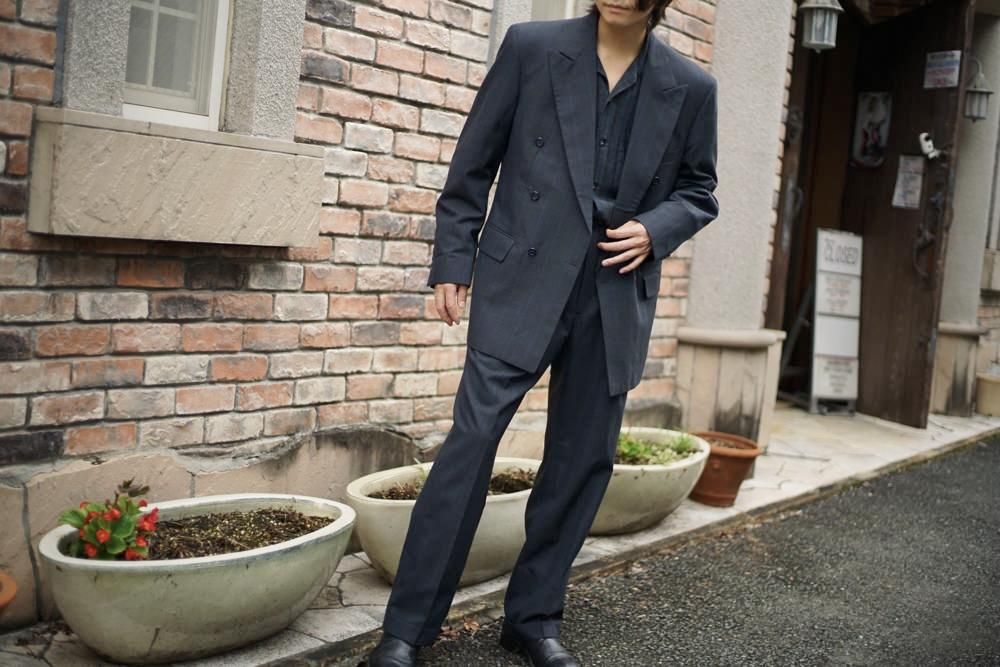 LONDON FOG Trench Coat × Double Breasted Set Up Style