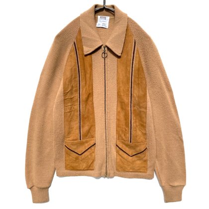  ΡMontgomery Wardۥơ åץå ɡߥ˥åȡ1970's-Vintage Suede Knit