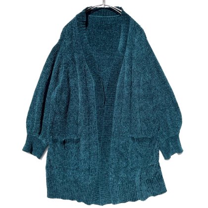 古着 通販　ヴィンテージ ベロア ニットガウン【1990's-】Vintage Velour Knit Gown